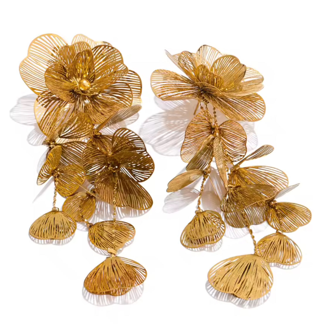 Flower - Stud Earrings
