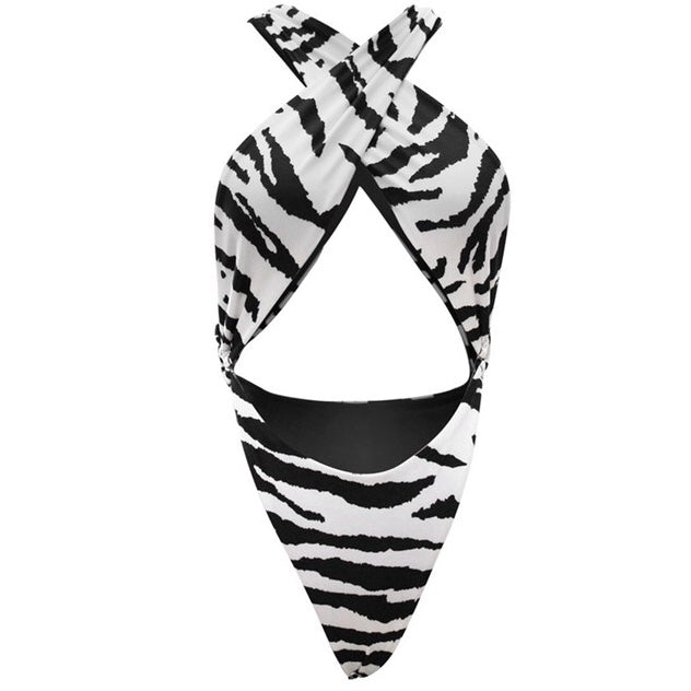 Africa Swimsuit Animal Print Summer Beach