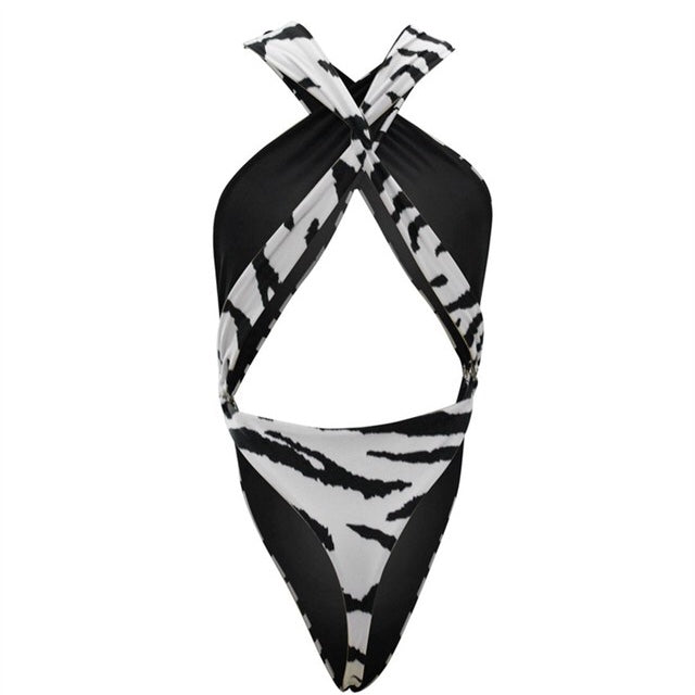 Africa Swimsuit Animal Print Summer Beach