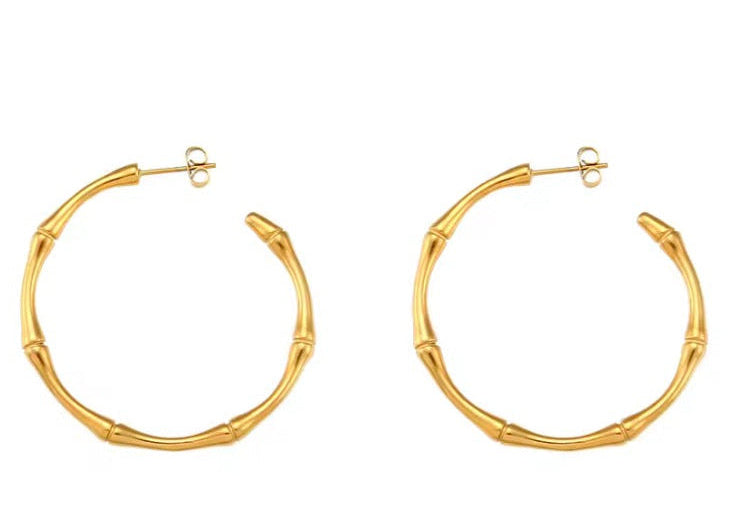 Iconic Bamboo Hoops