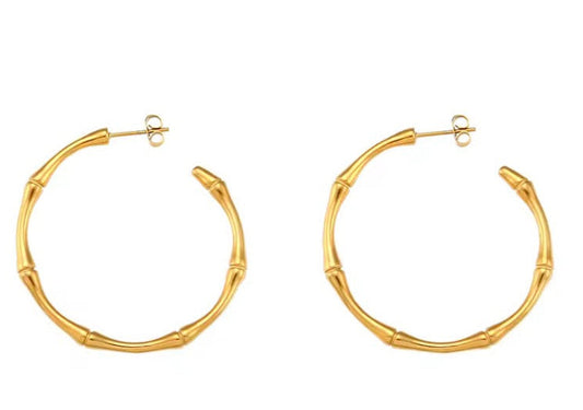Iconic Bamboo Hoops
