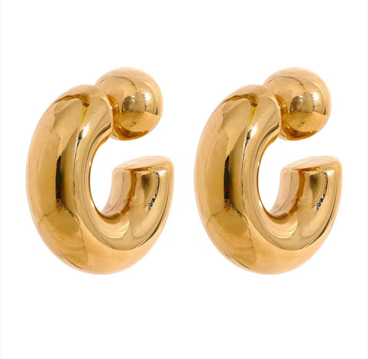 Fluid Statement  Earrings