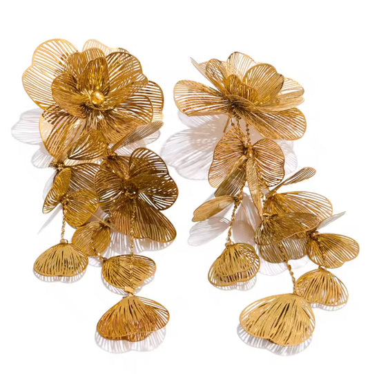 Flower - Stud Earrings