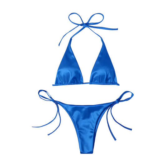 Silky Bikini- Blue